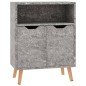 vidaXL Sideboard Betongrau 60x30x72 cm Holzwerkstoff vidaXL Sideboard Betongrau 60x30x72 cm Holzwerkstoff