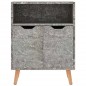 vidaXL Sideboard Betongrau 60x30x72 cm Holzwerkstoff vidaXL Sideboard Betongrau 60x30x72 cm Holzwerkstoff