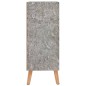 vidaXL Sideboard Betongrau 60x30x72 cm Holzwerkstoff vidaXL Sideboard Betongrau 60x30x72 cm Holzwerkstoff