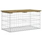 vidaXL Gartenbank aus Gabionen 83x44x42 cm Kiefernholz Imprägniert vidaXL Gartenbank aus Gabionen 83x44x42 cm Kiefernholz Imprägniert