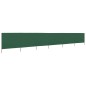 vidaXL 6-teiliges Windschutzgewebe 800 x 80 cm Grün vidaXL 6-teiliges Windschutzgewebe 800 x 80 cm Grün