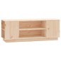 vidaXL TV-Schrank 110x35x40,5 cm Massivholz Kiefer vidaXL TV-Schrank 110x35x40,5 cm Massivholz Kiefer