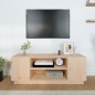 vidaXL TV-Schrank 110x35x40,5 cm Massivholz Kiefer vidaXL TV-Schrank 110x35x40,5 cm Massivholz Kiefer