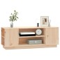 vidaXL TV-Schrank 110x35x40,5 cm Massivholz Kiefer vidaXL TV-Schrank 110x35x40,5 cm Massivholz Kiefer
