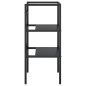 vidaXL Badezimmer Waschtischgestell Schwarz 40x38x83 cm Eisen vidaXL Badezimmer Waschtischgestell Schwarz 40x38x83 cm Eisen
