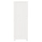 vidaXL Bücherregal Weiß 80x35x97 cm Massivholz Kiefer vidaXL Bücherregal Weiß 80x35x97 cm Massivholz Kiefer