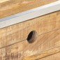 vidaXL Couchtisch 89x59x33 cm Massives Raues Mangoholz vidaXL Couchtisch 89x59x33 cm Massives Raues Mangoholz