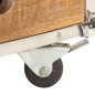 vidaXL Couchtisch 89x59x33 cm Massives Raues Mangoholz vidaXL Couchtisch 89x59x33 cm Massives Raues Mangoholz