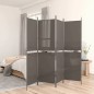vidaXL 4-tlg. Paravent Anthrazit 200x220 cm Stoff vidaXL 4-tlg. Paravent Anthrazit 200x220 cm Stoff