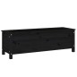 vidaXL Hochbeet Schwarz 119,5x40x39 cm Massivholz Kiefer vidaXL Hochbeet Schwarz 119,5x40x39 cm Massivholz Kiefer