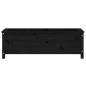 vidaXL Hochbeet Schwarz 119,5x40x39 cm Massivholz Kiefer vidaXL Hochbeet Schwarz 119,5x40x39 cm Massivholz Kiefer