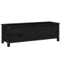 vidaXL Hochbeet Schwarz 119,5x40x39 cm Massivholz Kiefer vidaXL Hochbeet Schwarz 119,5x40x39 cm Massivholz Kiefer