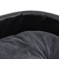 vidaXL Hundebett Schwarz-Dunkelgrau 99x89x21 cm Plüsch und Kunstleder vidaXL Hundebett Schwarz-Dunkelgrau 99x89x21 cm Plüsch und Kunstleder