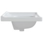 Waschbecken Weiß 71x48x23 cm Rechteckig Keramik Waschbecken Weiß 71x48x23 cm Rechteckig Keramik