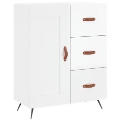 vidaXL Sideboard Hochglanz-Weiß 69,5x34x90 cm Holzwerkstoff