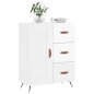 vidaXL Sideboard Hochglanz-Weiß 69,5x34x90 cm Holzwerkstoff vidaXL Sideboard Hochglanz-Weiß 69,5x34x90 cm Holzwerkstoff