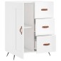 vidaXL Sideboard Hochglanz-Weiß 69,5x34x90 cm Holzwerkstoff vidaXL Sideboard Hochglanz-Weiß 69,5x34x90 cm Holzwerkstoff
