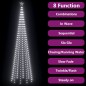 vidaXL Weihnachtsbaum-Dekoration Kegelform 752 LEDs 160x500cm Kaltweiß vidaXL Weihnachtsbaum-Dekoration Kegelform 752 LEDs 160x500cm Kaltweiß
