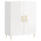 vidaXL Sideboard Hochglanz-Weiß 69,5x34x90 cm Holzwerkstoff vidaXL Sideboard Hochglanz-Weiß 69,5x34x90 cm Holzwerkstoff