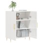 vidaXL Sideboard Hochglanz-Weiß 69,5x34x90 cm Holzwerkstoff vidaXL Sideboard Hochglanz-Weiß 69,5x34x90 cm Holzwerkstoff