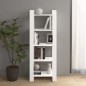 vidaXL Bücherregal/Raumteiler Weiß 60x35x160 cm Massivholz vidaXL Bücherregal/Raumteiler Weiß 60x35x160 cm Massivholz