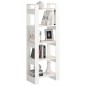 vidaXL Bücherregal/Raumteiler Weiß 60x35x160 cm Massivholz vidaXL Bücherregal/Raumteiler Weiß 60x35x160 cm Massivholz