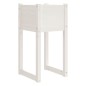 vidaXL Pflanzkübel 2 Stk. Weiß 40x40x81 cm Massivholz Kiefer vidaXL Pflanzkübel 2 Stk. Weiß 40x40x81 cm Massivholz Kiefer