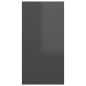 vidaXL TV-Schrank Hochglanz-Grau 30,5x30x60 cm Holzwerkstoff vidaXL TV-Schrank Hochglanz-Grau 30,5x30x60 cm Holzwerkstoff