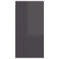 vidaXL TV-Schrank Hochglanz-Grau 30,5x30x60 cm Holzwerkstoff vidaXL TV-Schrank Hochglanz-Grau 30,5x30x60 cm Holzwerkstoff