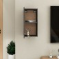 vidaXL TV-Schrank Hochglanz-Grau 30,5x30x60 cm Holzwerkstoff vidaXL TV-Schrank Hochglanz-Grau 30,5x30x60 cm Holzwerkstoff