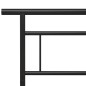 vidaXL Bettgestell Schwarz Metall 160x200 cm vidaXL Bettgestell Schwarz Metall 160x200 cm