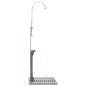 vidaXL Gartendusche Holz Anthrazit vidaXL Gartendusche Holz Anthrazit