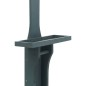 vidaXL Gartendusche Holz Anthrazit vidaXL Gartendusche Holz Anthrazit