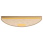 vidaXL Treppenmatten Selbstklebend Sisal 15 Stk. 65x21x4cm Dunkelbeige vidaXL Treppenmatten Selbstklebend Sisal 15 Stk. 65x21x4cm Dunkelbeige