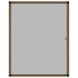 vidaXL Insektenschutz für Fenster Braun 80x100 cm vidaXL Insektenschutz für Fenster Braun 80x100 cm