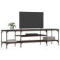 vidaXL TV-Schrank Braun Eichen-Optik 161x35x45cm Holzwerkstoff & Eisen vidaXL TV-Schrank Braun Eichen-Optik 161x35x45cm Holzwerkstoff & Eisen