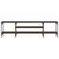vidaXL TV-Schrank Braun Eichen-Optik 161x35x45cm Holzwerkstoff & Eisen vidaXL TV-Schrank Braun Eichen-Optik 161x35x45cm Holzwerkstoff & Eisen