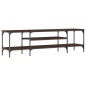vidaXL TV-Schrank Braun Eichen-Optik 161x35x45cm Holzwerkstoff & Eisen vidaXL TV-Schrank Braun Eichen-Optik 161x35x45cm Holzwerkstoff & Eisen