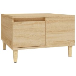 vidaXL Couchtisch Sonoma-Eiche 55x55x36,5 cm Holzwerkstoff