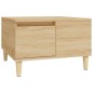 vidaXL Couchtisch Sonoma-Eiche 55x55x36,5 cm Holzwerkstoff vidaXL Couchtisch Sonoma-Eiche 55x55x36,5 cm Holzwerkstoff