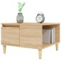 vidaXL Couchtisch Sonoma-Eiche 55x55x36,5 cm Holzwerkstoff vidaXL Couchtisch Sonoma-Eiche 55x55x36,5 cm Holzwerkstoff