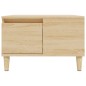 vidaXL Couchtisch Sonoma-Eiche 55x55x36,5 cm Holzwerkstoff vidaXL Couchtisch Sonoma-Eiche 55x55x36,5 cm Holzwerkstoff