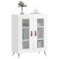 vidaXL Sideboard Hochglanz-Weiß 69,5x34x90 cm Holzwerkstoff vidaXL Sideboard Hochglanz-Weiß 69,5x34x90 cm Holzwerkstoff