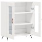 vidaXL Sideboard Hochglanz-Weiß 69,5x34x90 cm Holzwerkstoff vidaXL Sideboard Hochglanz-Weiß 69,5x34x90 cm Holzwerkstoff
