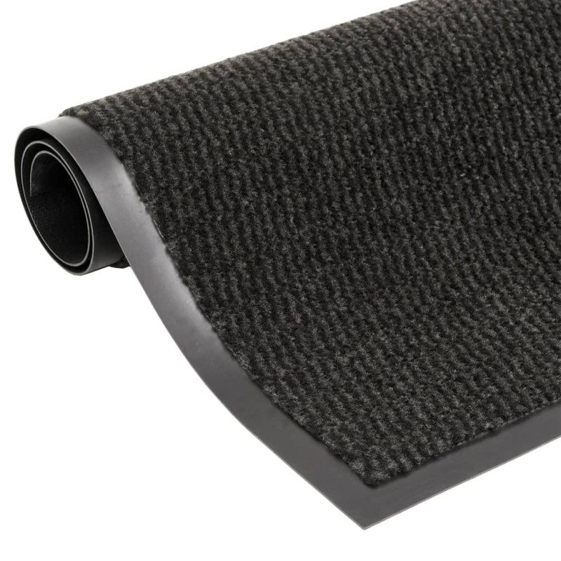 vidaXL Fußmatte getuftet 60x180 cm Schwarz vidaXL Fußmatte getuftet 60x180 cm Schwarz