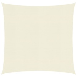 vidaXL Sonnensegel 160 g/m² Creme 7x7 m HDPE