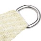 vidaXL Sonnensegel 160 g/m² Creme 7x7 m HDPE vidaXL Sonnensegel 160 g/m² Creme 7x7 m HDPE