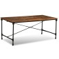 vidaXL Esszimmertisch Altholz MAssiv 180 cm vidaXL Esszimmertisch Altholz MAssiv 180 cm