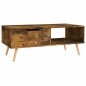 vidaXL Couchtisch Räuchereiche 100x49,5x43 cm Holzwerkstoff vidaXL Couchtisch Räuchereiche 100x49,5x43 cm Holzwerkstoff