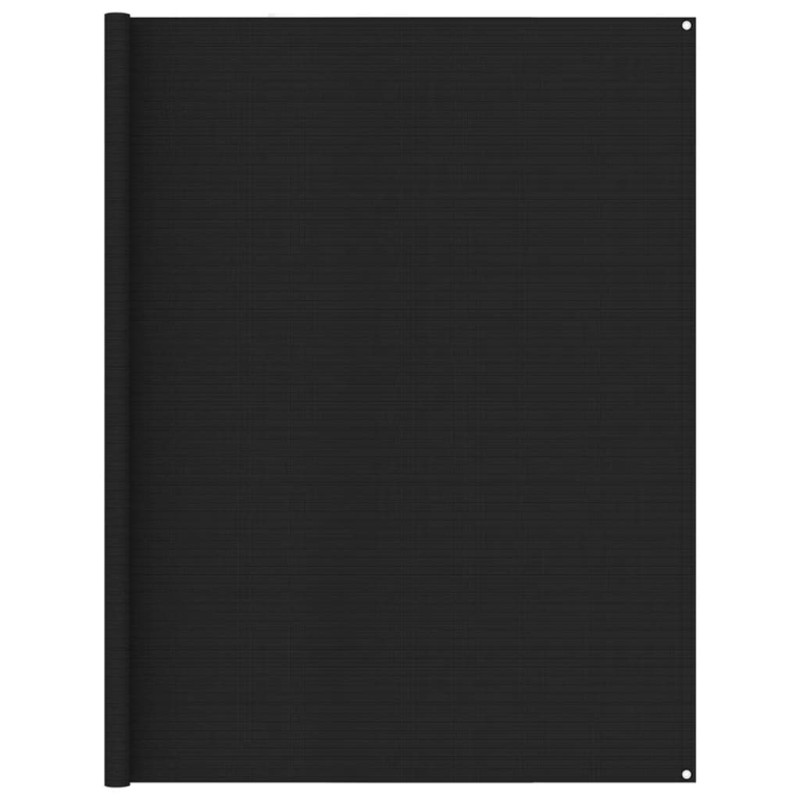 vidaXL Zeltteppich 250x300 cm Schwarz vidaXL Zeltteppich 250x300 cm Schwarz
